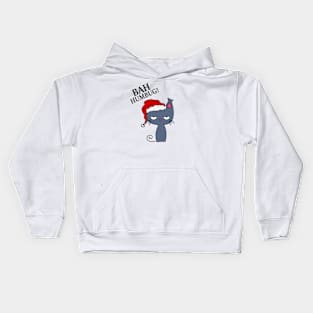 "Bah Humbug" Cat Kids Hoodie